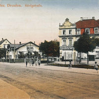 Bild vergrern: Knigstrae (heute August-Bebel-Strae), 1912